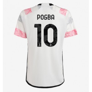 Maillot de foot Juventus Paul Pogba #10 Extérieur 2023-24 Manches Courte